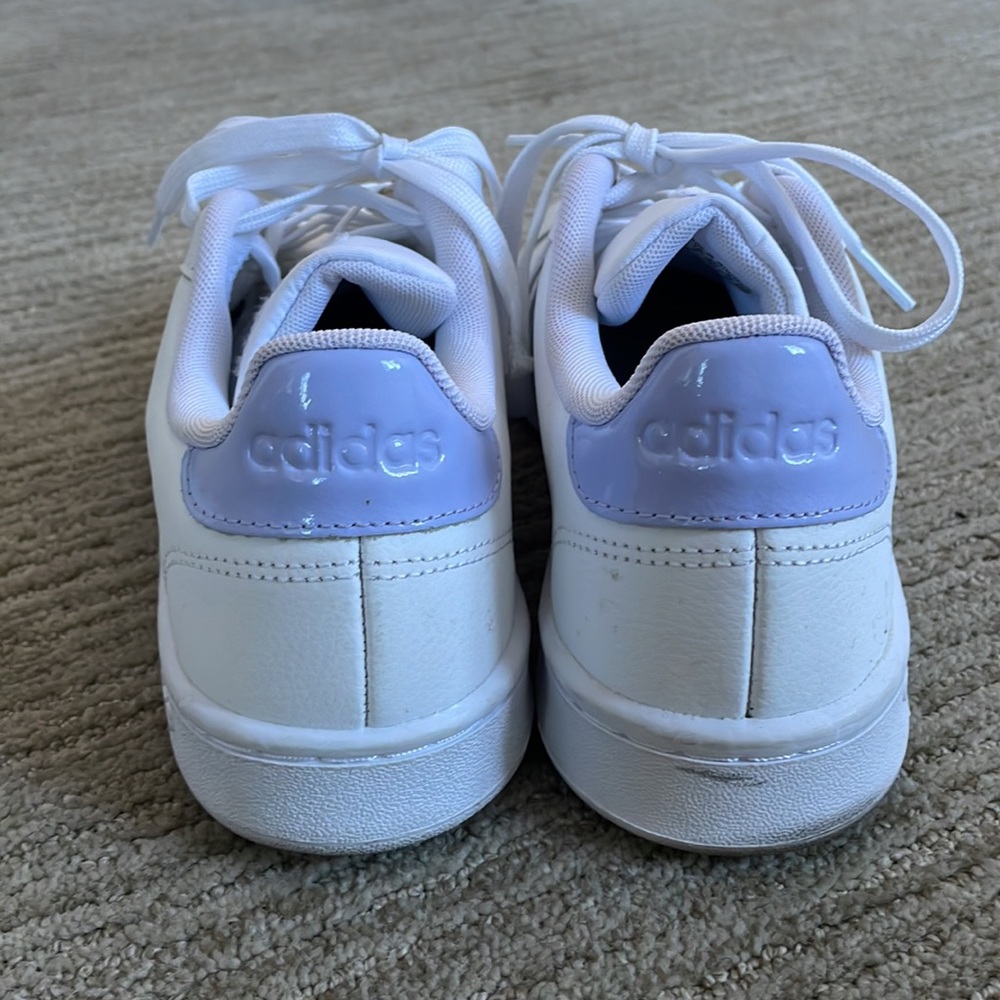 Adidas Cloudfoam Comfort Sneaker Purple Stripe (worn once)